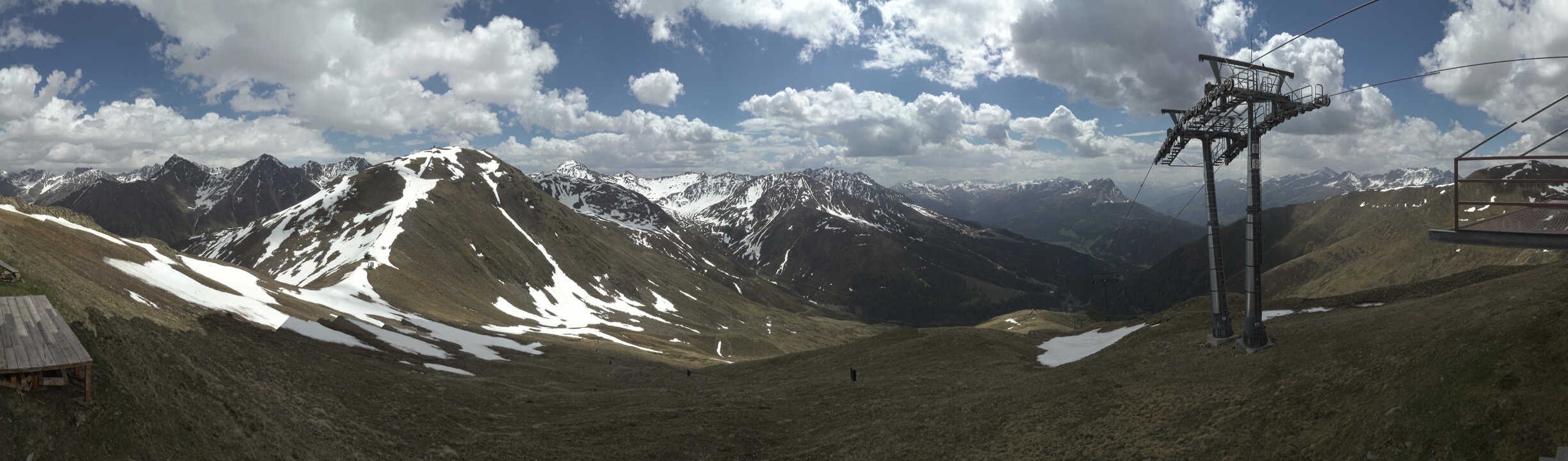 Archiv Foto Webcam Panoramablick Tscheyeck