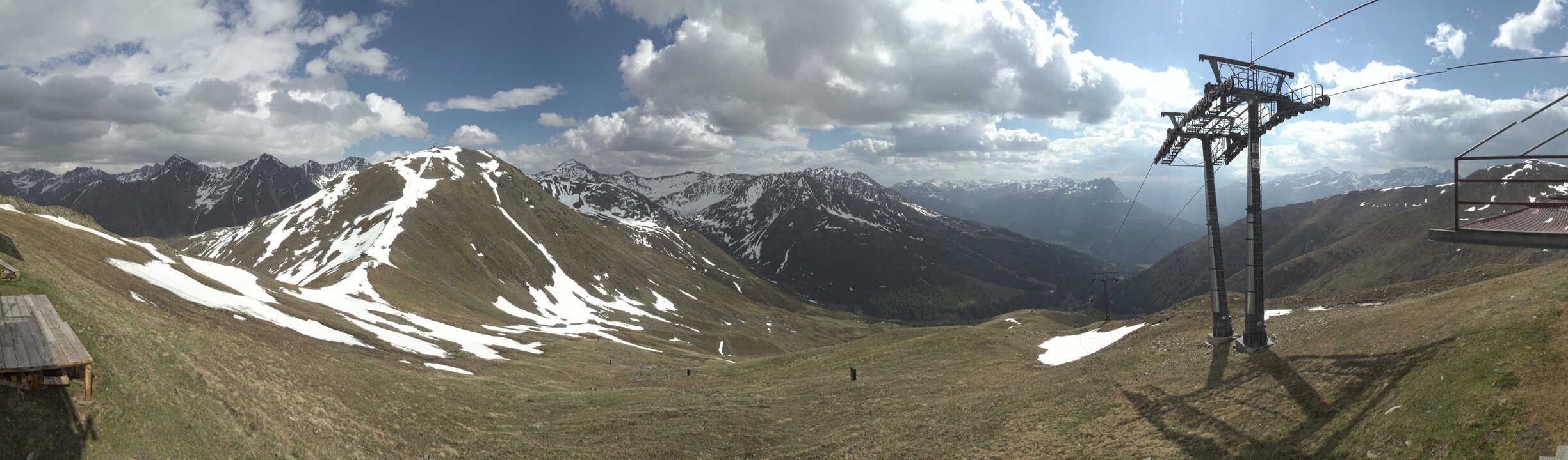 Archiv Foto Webcam Panoramablick Tscheyeck