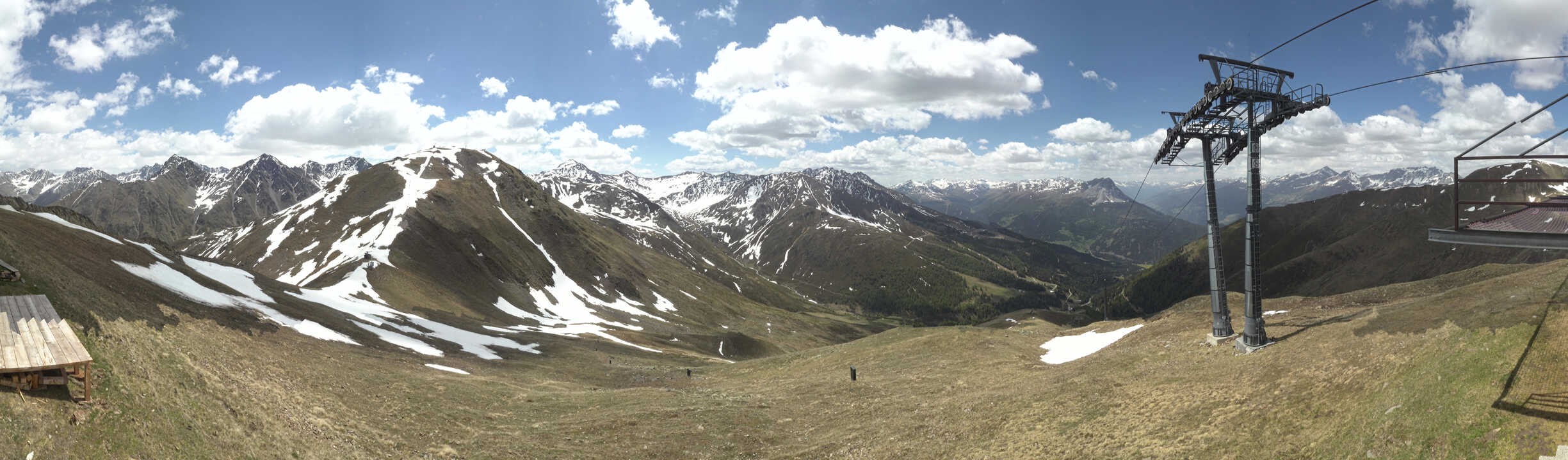 Archiv Foto Webcam Panoramablick Tscheyeck