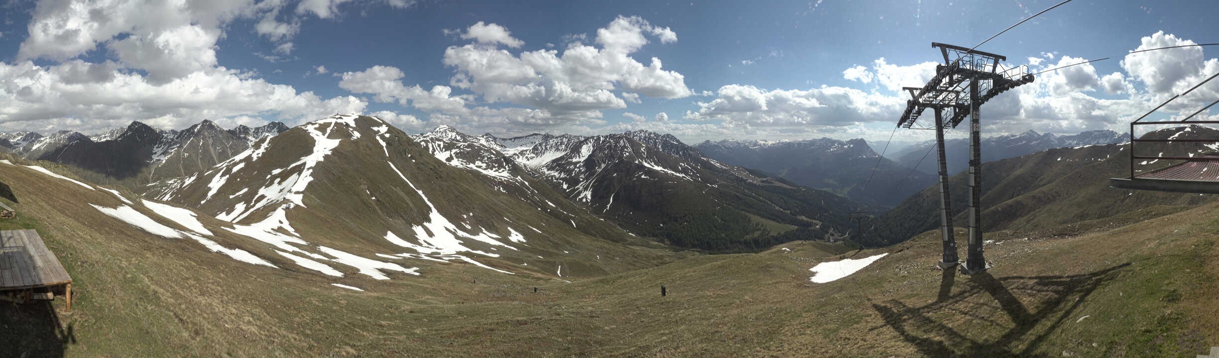 Archiv Foto Webcam Panoramablick Tscheyeck