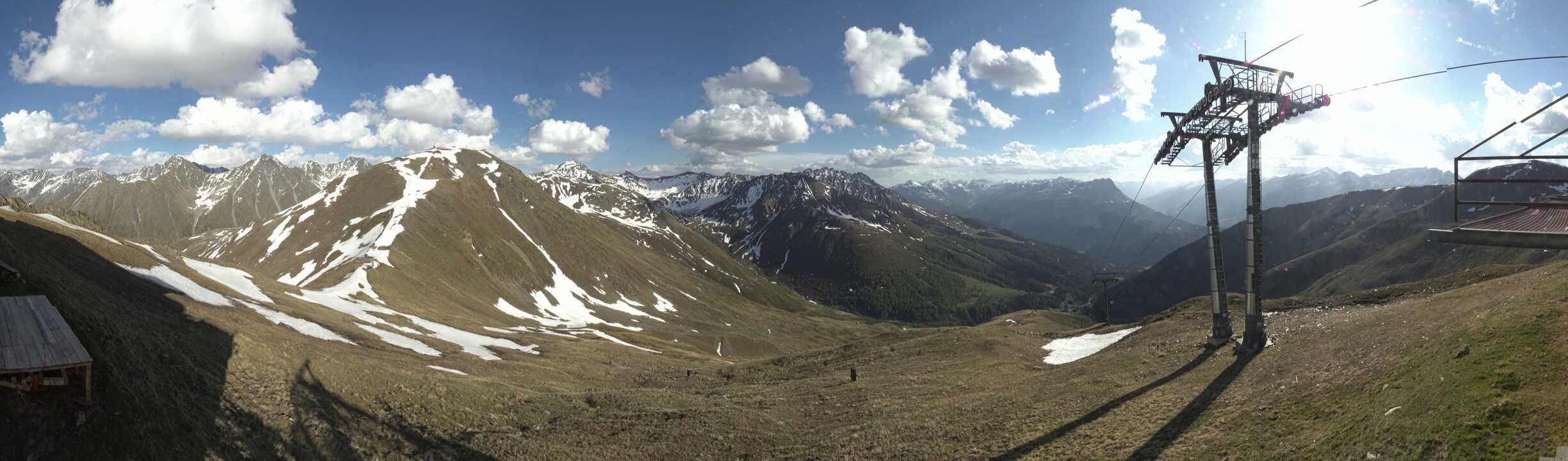 Archiv Foto Webcam Panoramablick Tscheyeck