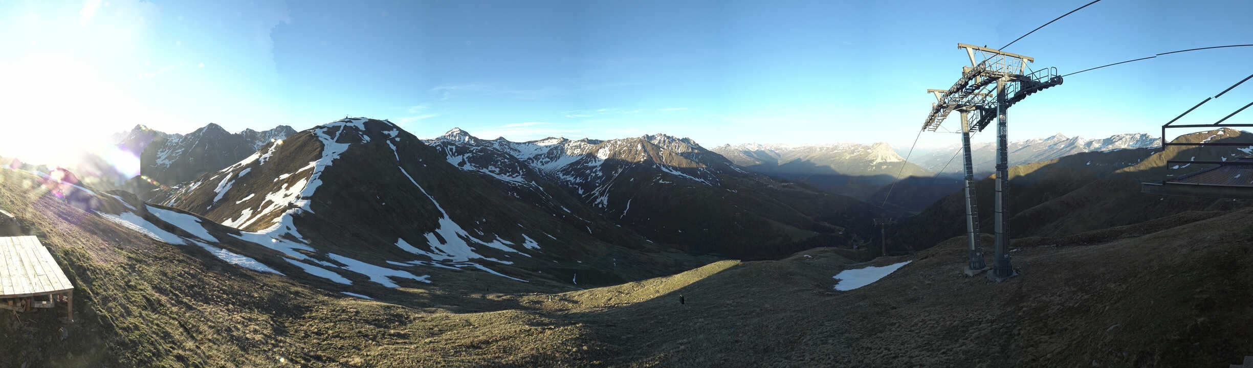 Archiv Foto Webcam Panoramablick Tscheyeck