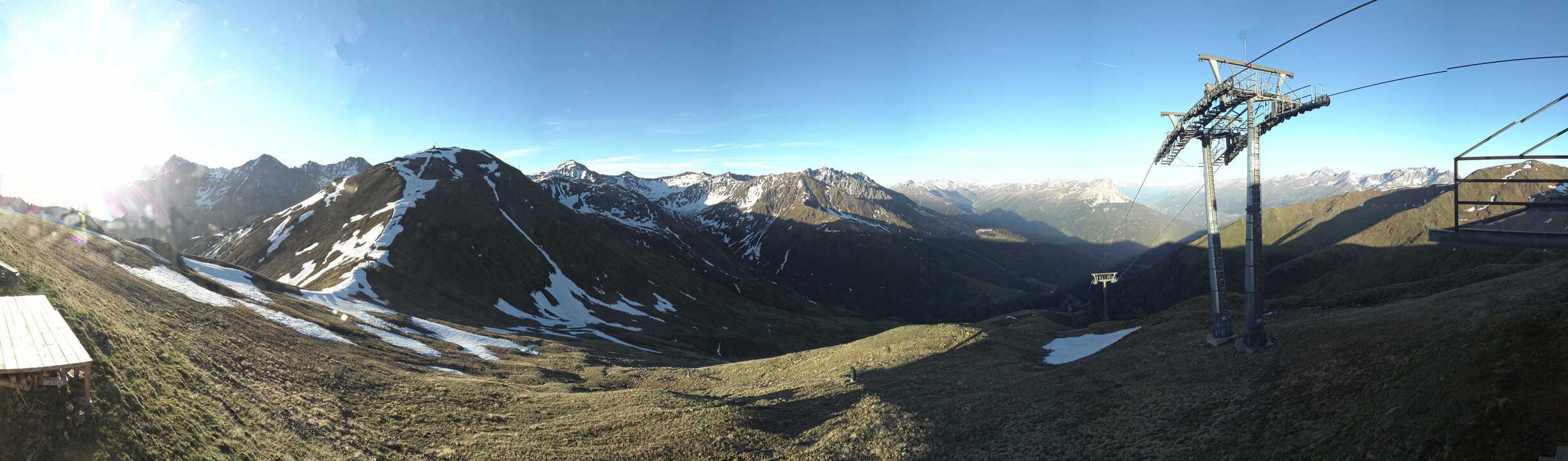 Archiv Foto Webcam Panoramablick Tscheyeck