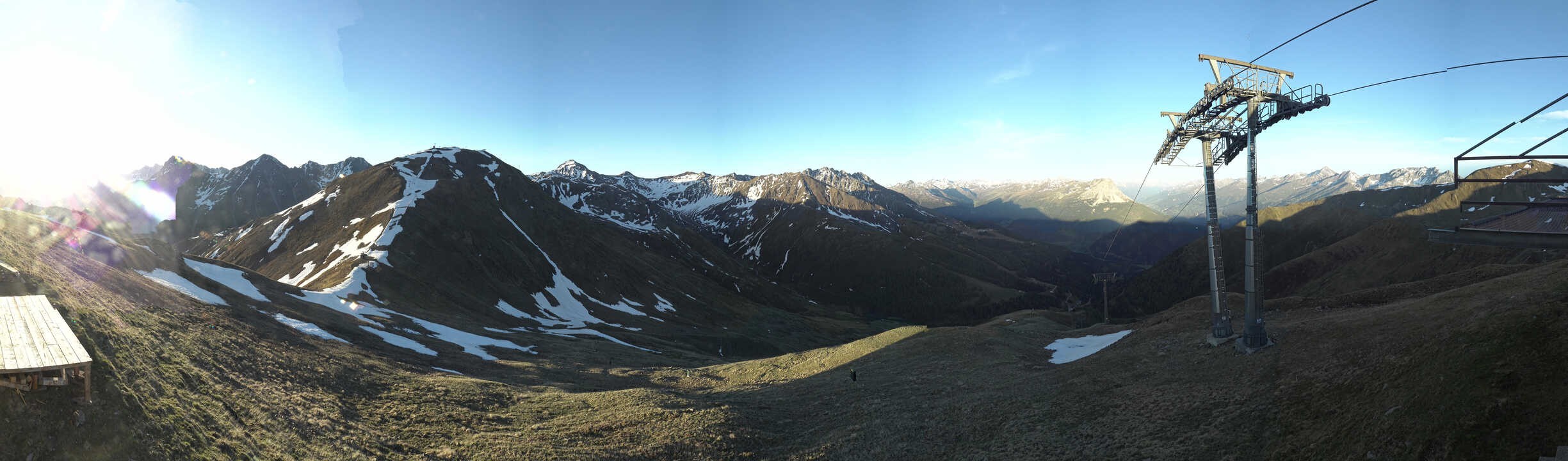 Archiv Foto Webcam Panoramablick Tscheyeck