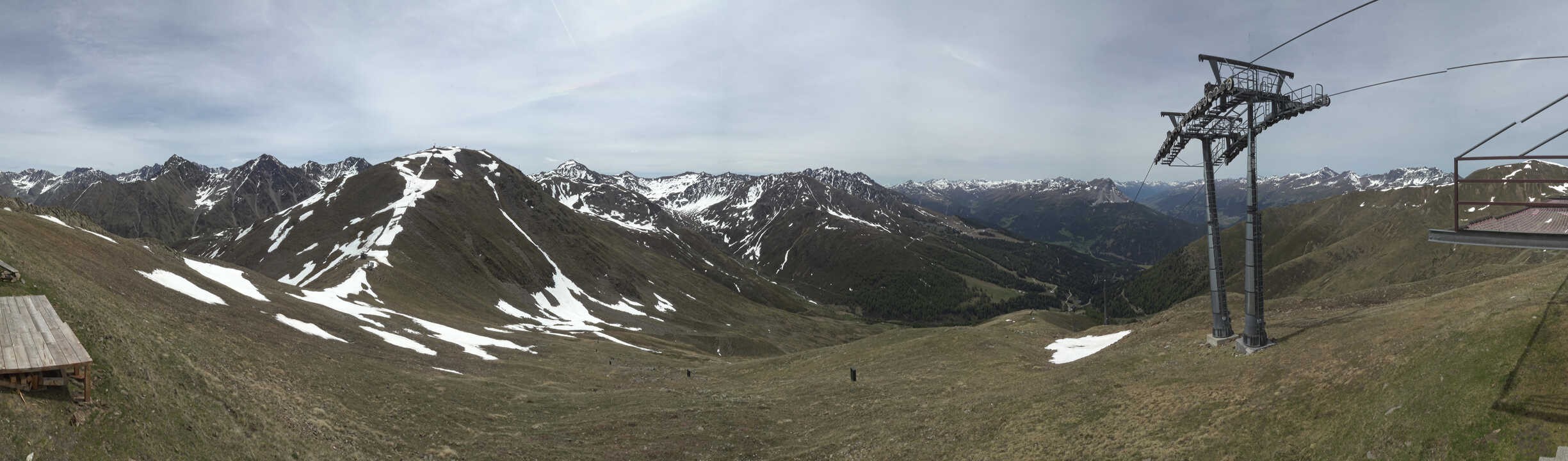 Archiv Foto Webcam Panoramablick Tscheyeck