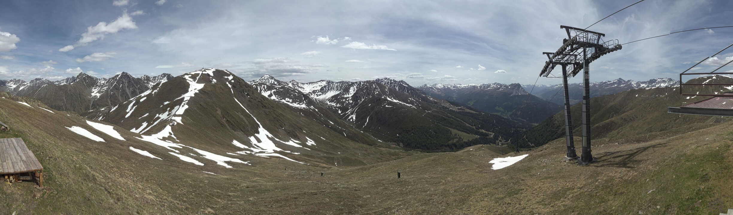 Archiv Foto Webcam Panoramablick Tscheyeck