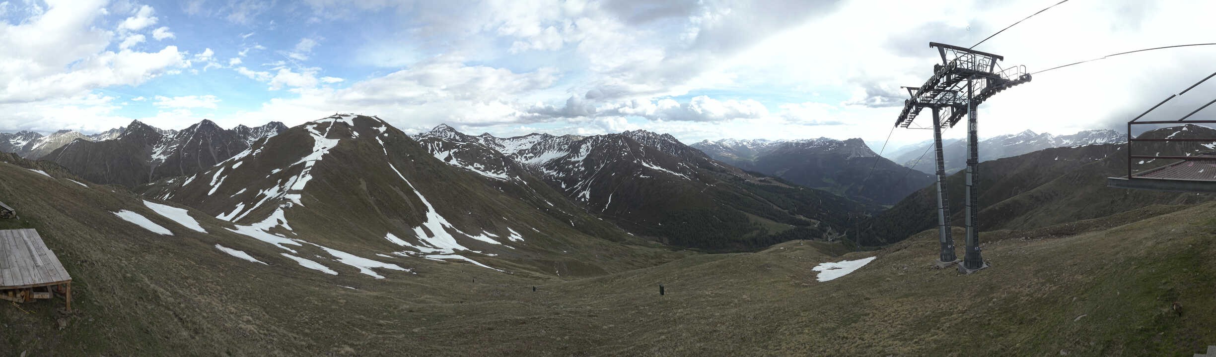 Archiv Foto Webcam Panoramablick Tscheyeck