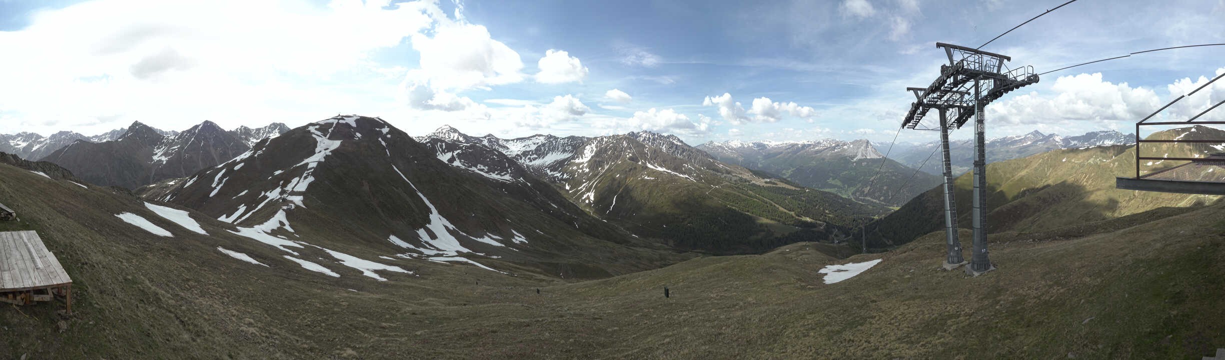 Archiv Foto Webcam Panoramablick Tscheyeck