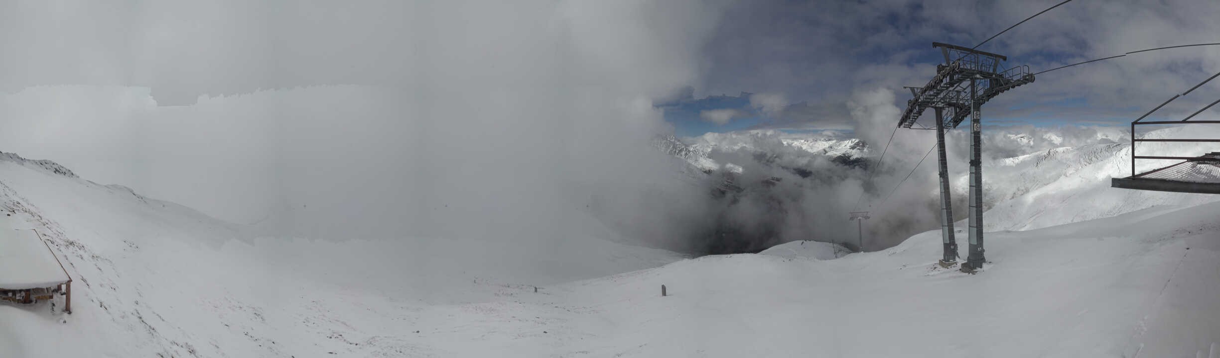 Archiv Foto Webcam Panoramablick Tscheyeck