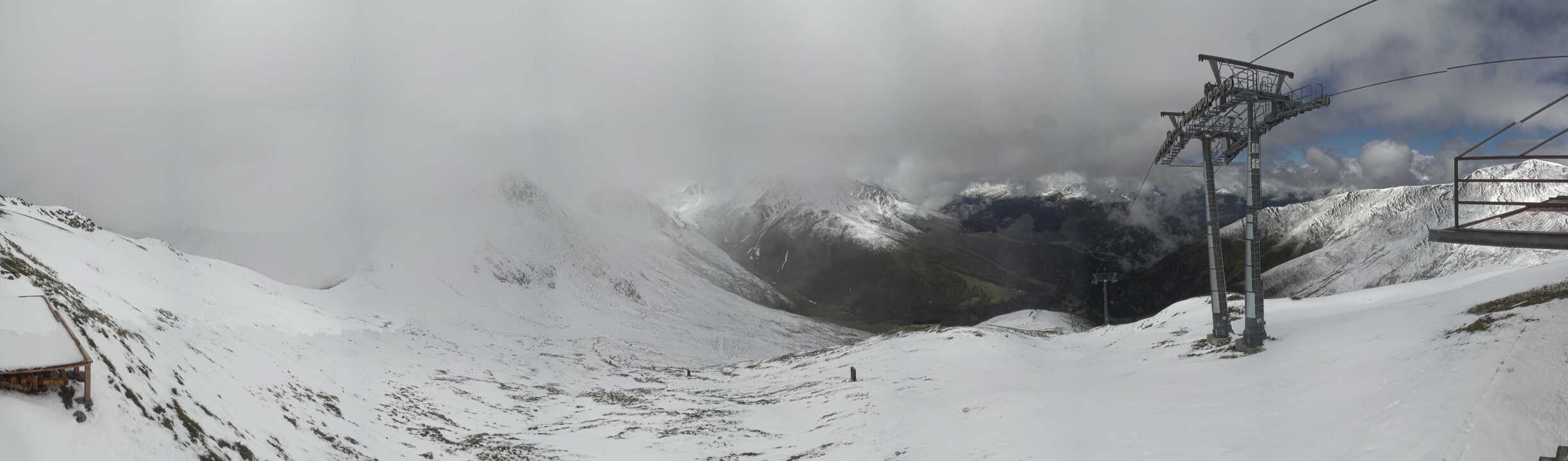 Archiv Foto Webcam Panoramablick Tscheyeck
