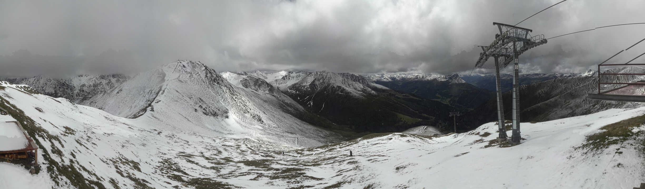 Archiv Foto Webcam Panoramablick Tscheyeck