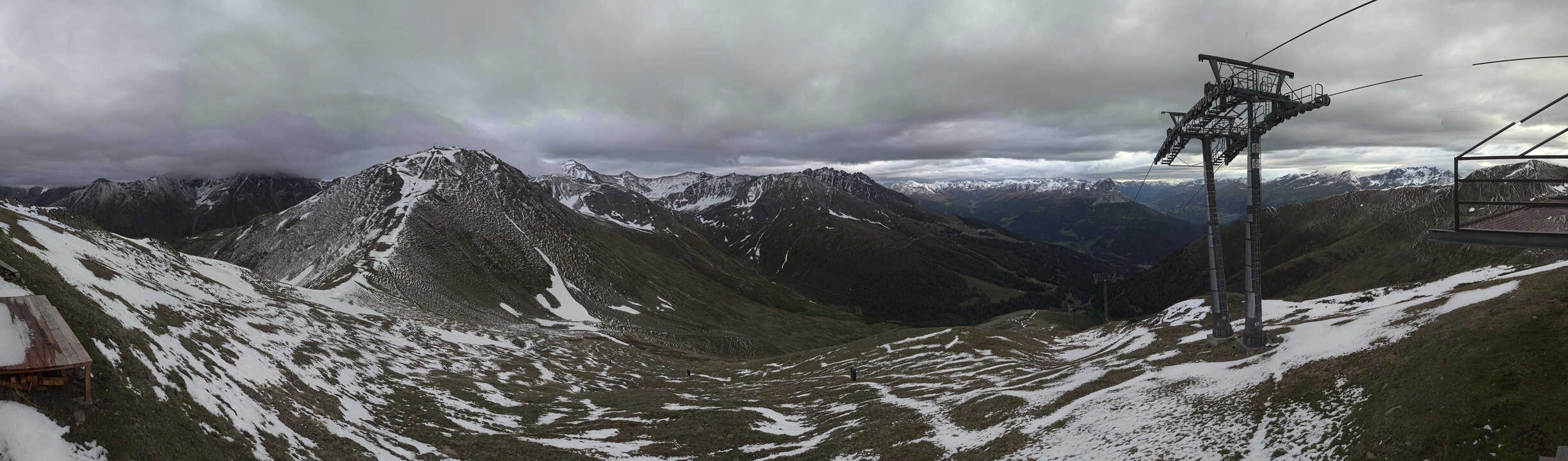 Archiv Foto Webcam Panoramablick Tscheyeck