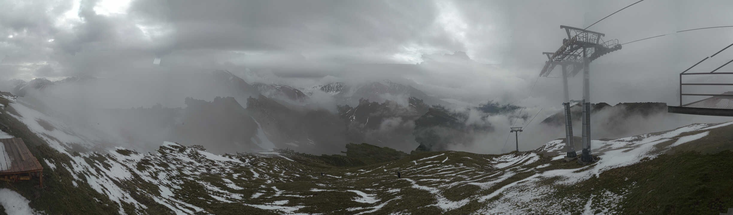 Archiv Foto Webcam Panoramablick Tscheyeck