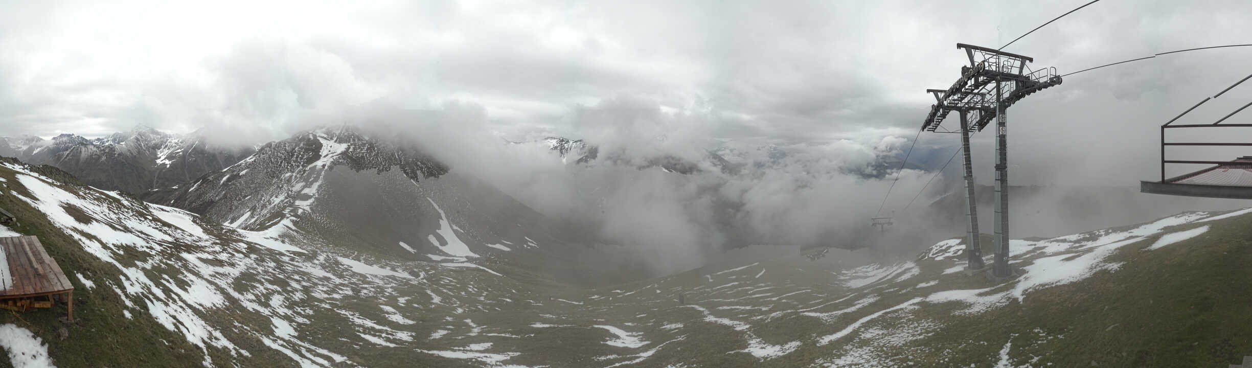 Archiv Foto Webcam Panoramablick Tscheyeck