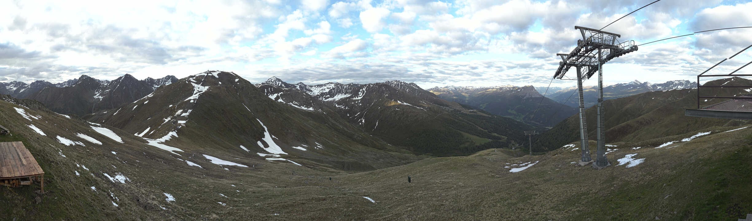 Archiv Foto Webcam Panoramablick Tscheyeck