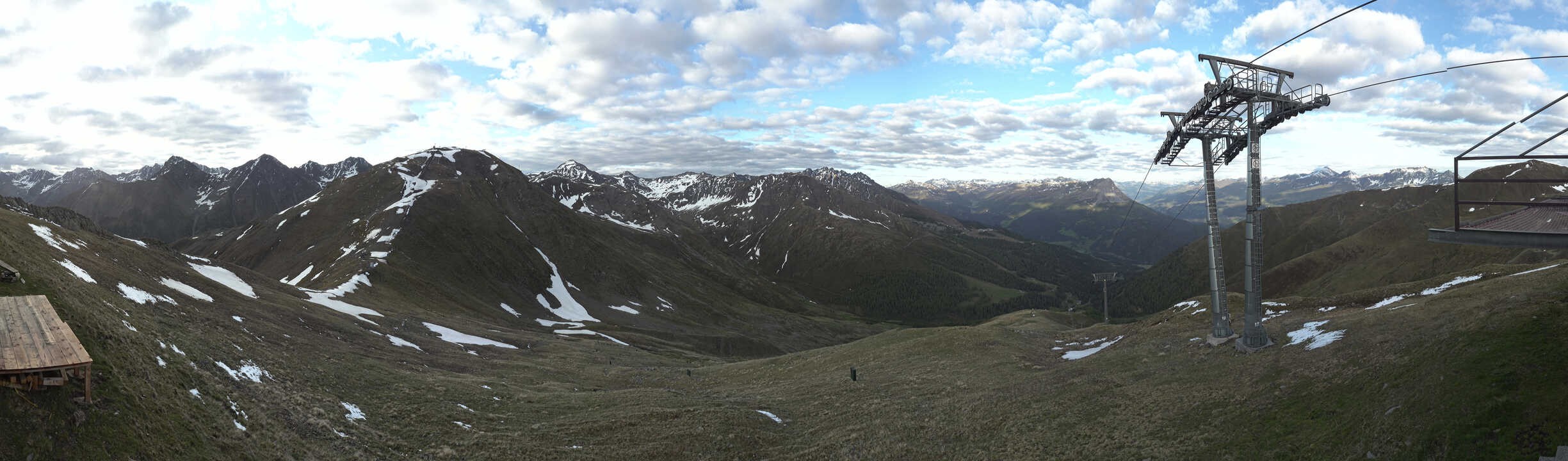 Archiv Foto Webcam Panoramablick Tscheyeck