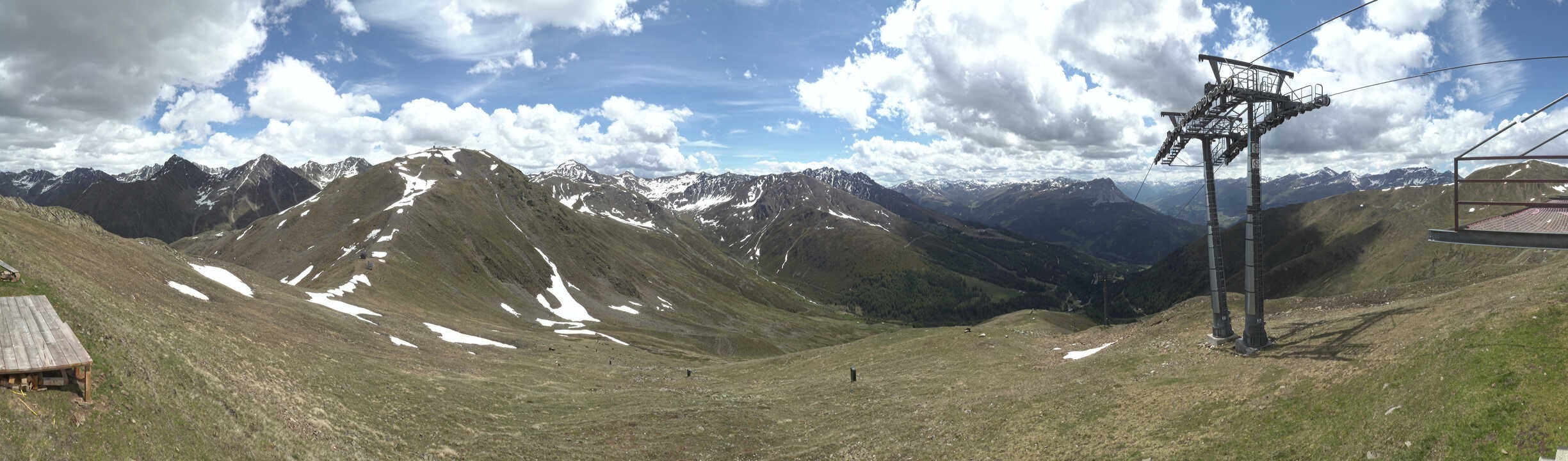 Archiv Foto Webcam Panoramablick Tscheyeck