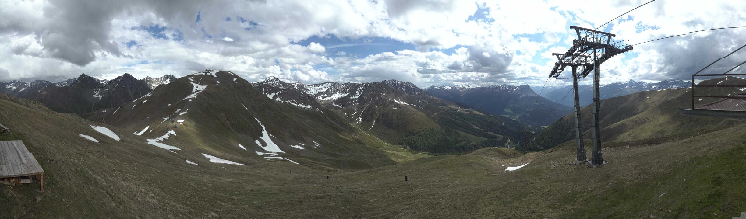 Archiv Foto Webcam Panoramablick Tscheyeck