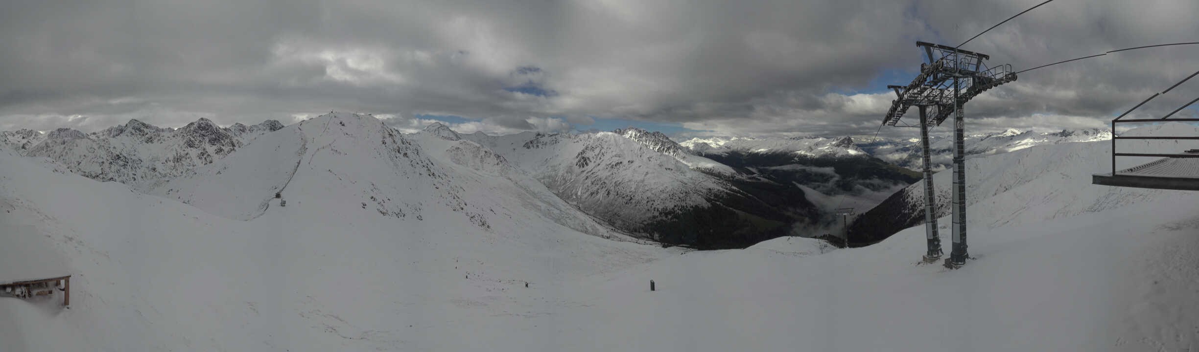 Archiv Foto Webcam Panoramablick Tscheyeck