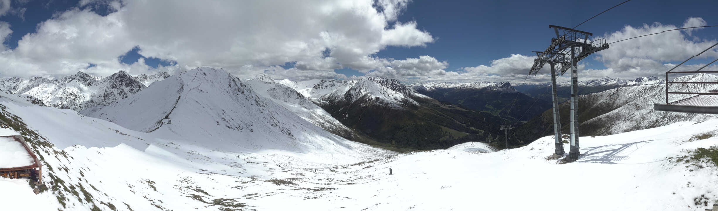 Archiv Foto Webcam Panoramablick Tscheyeck