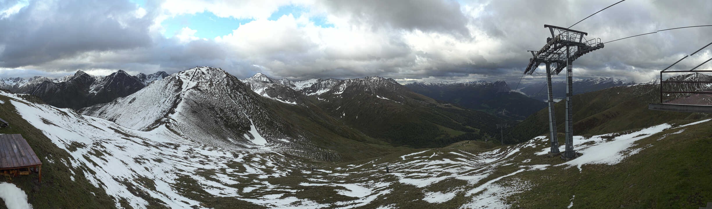 Archiv Foto Webcam Panoramablick Tscheyeck