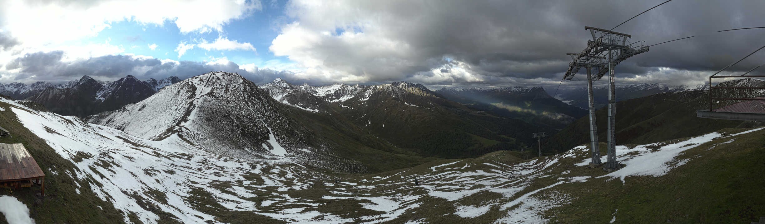 Archiv Foto Webcam Panoramablick Tscheyeck