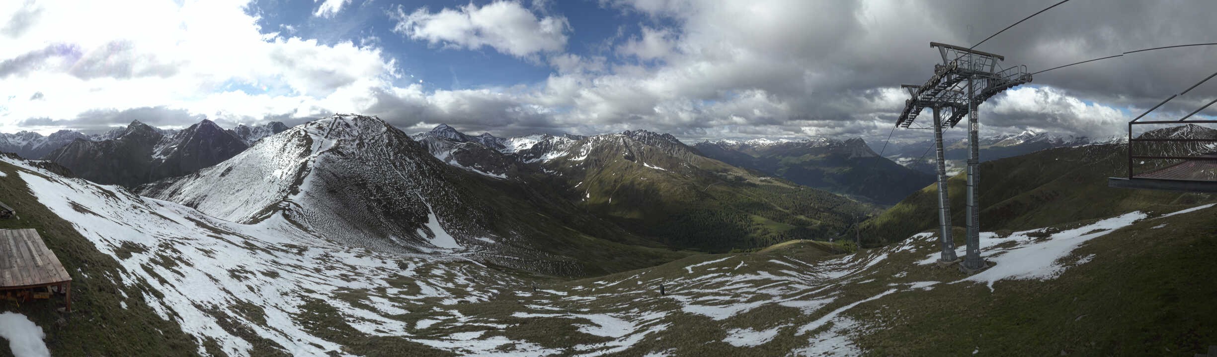 Archiv Foto Webcam Panoramablick Tscheyeck