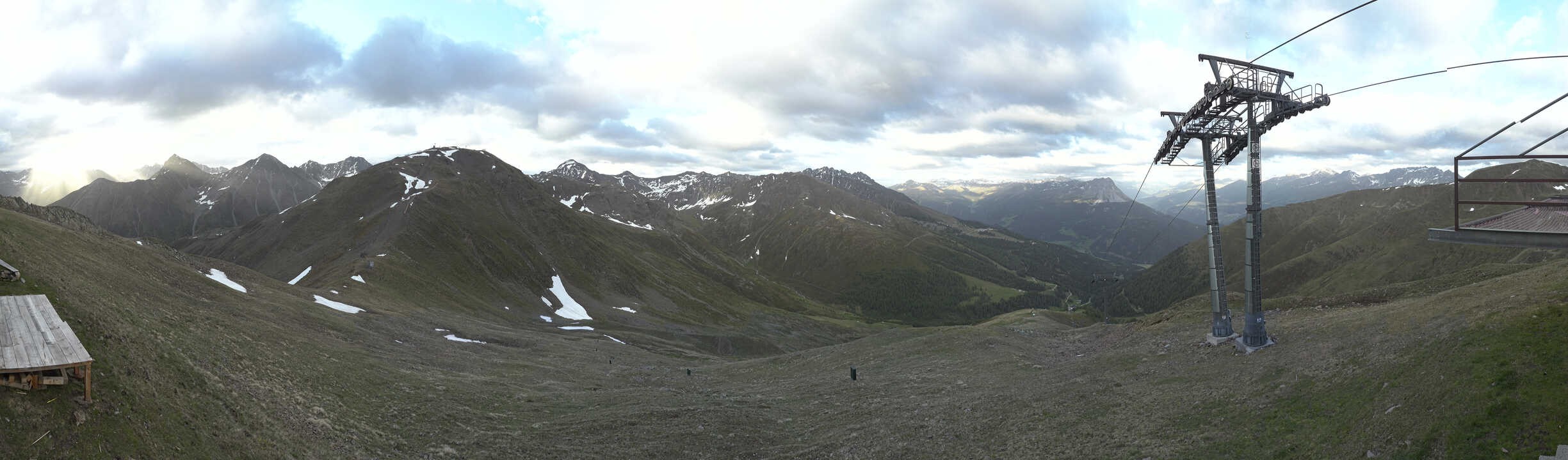 Archiv Foto Webcam Panoramablick Tscheyeck