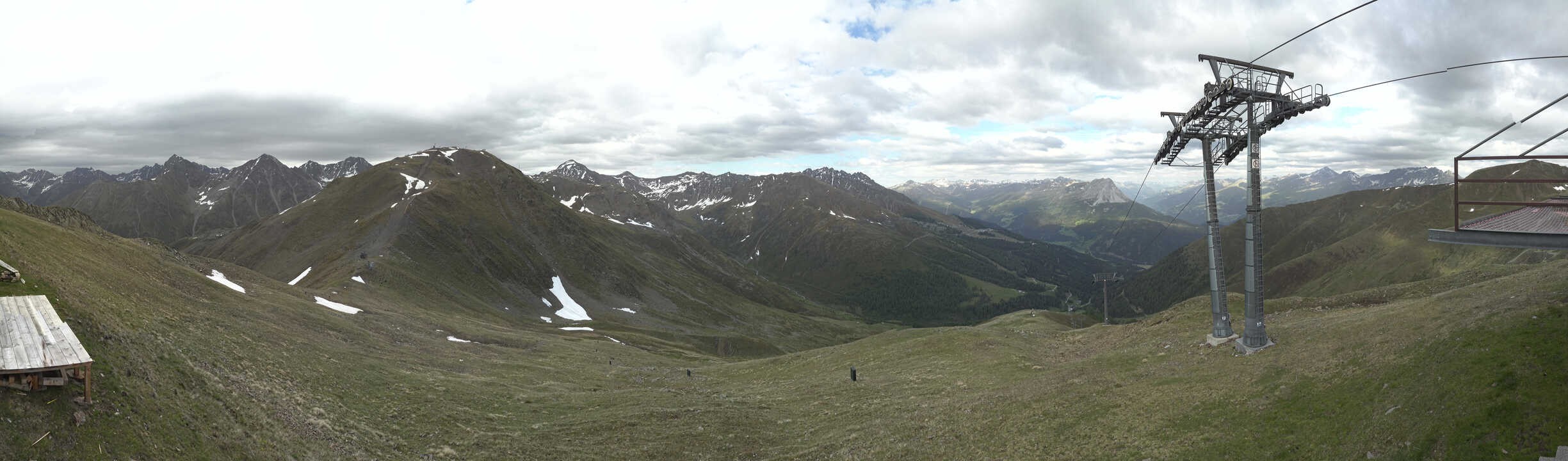 Archiv Foto Webcam Panoramablick Tscheyeck