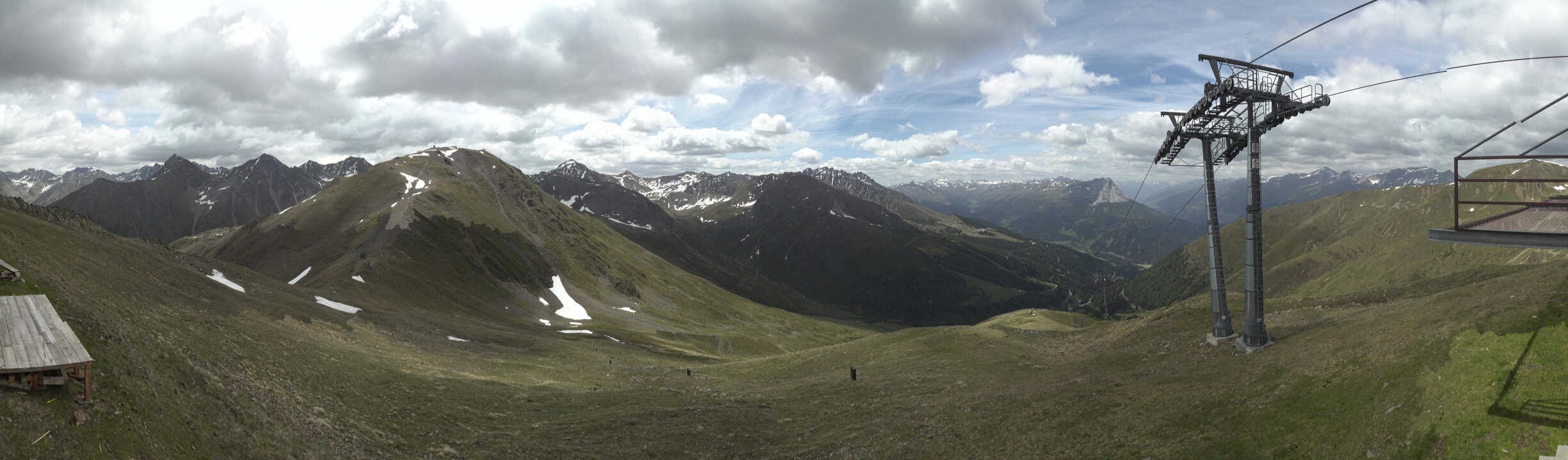 Archiv Foto Webcam Panoramablick Tscheyeck