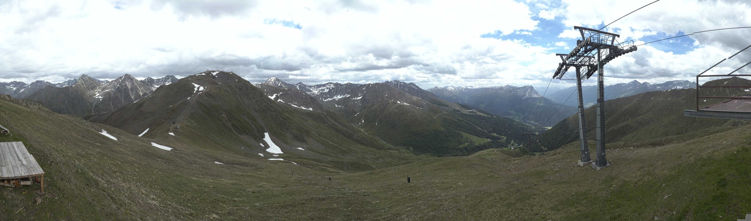Archiv Foto Webcam Panoramablick Tscheyeck