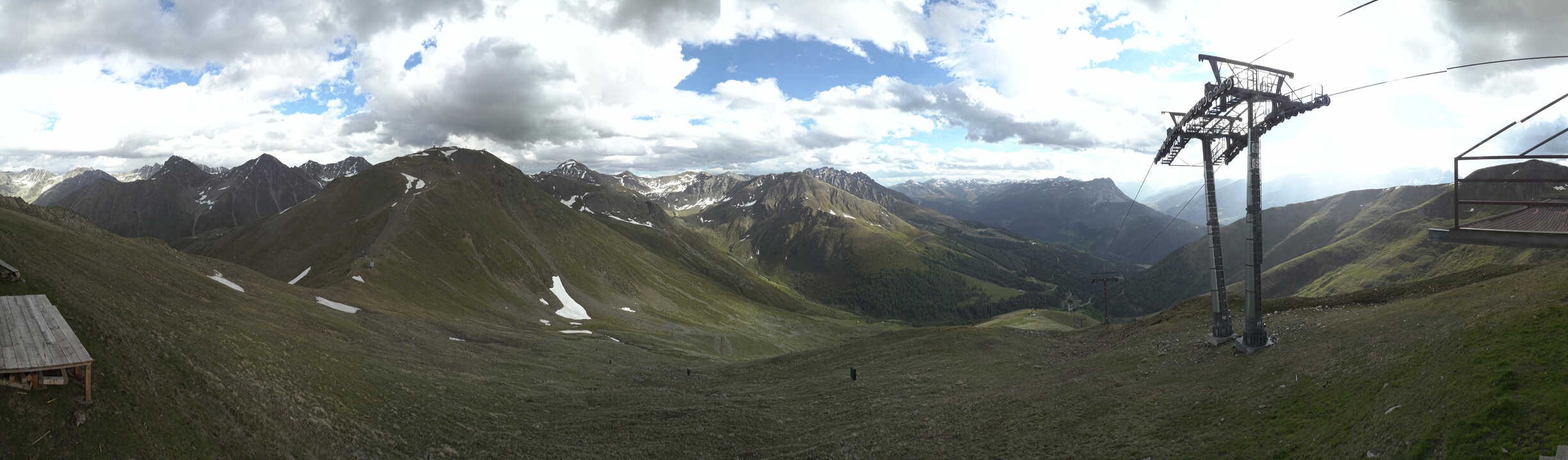 Archiv Foto Webcam Panoramablick Tscheyeck