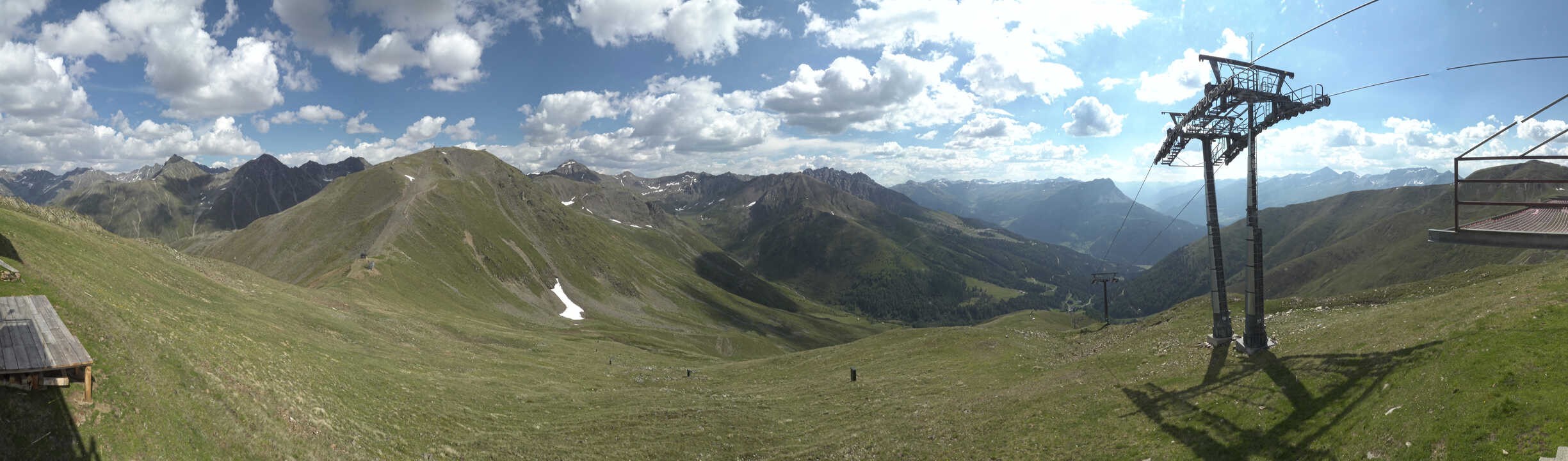 Archiv Foto Webcam Panoramablick Tscheyeck