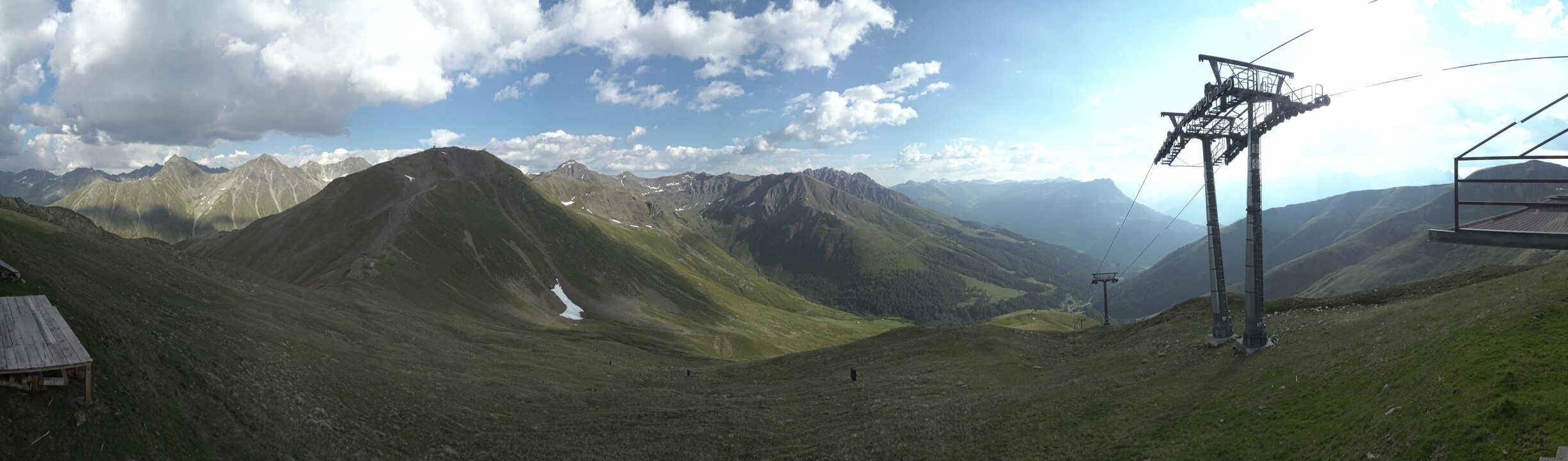 Archiv Foto Webcam Panoramablick Tscheyeck