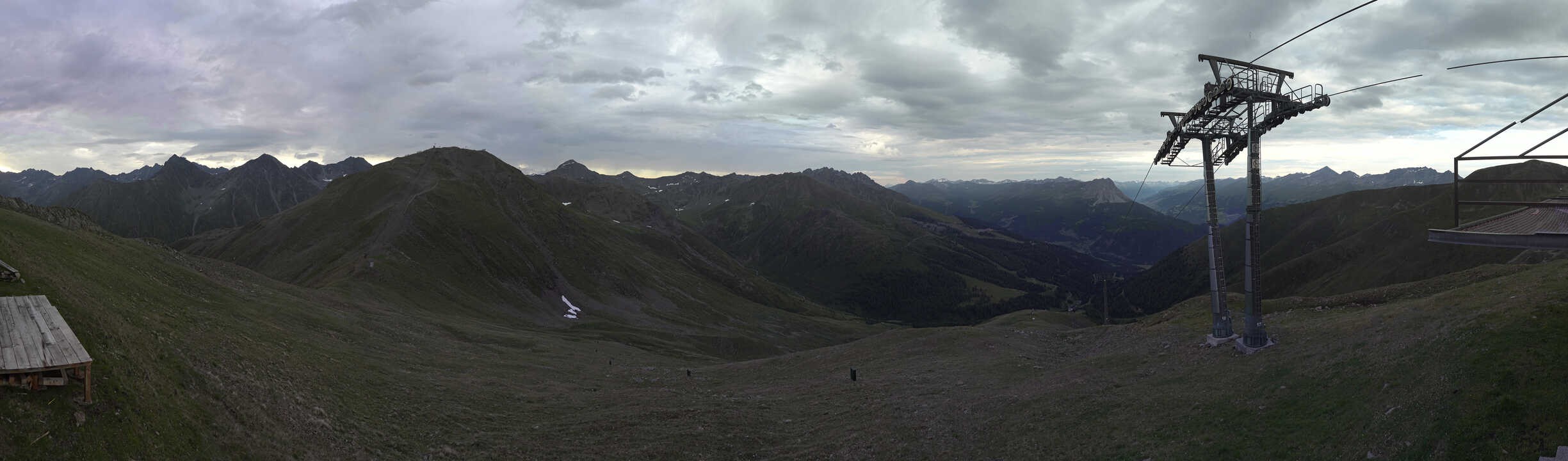 Archiv Foto Webcam Panoramablick Tscheyeck