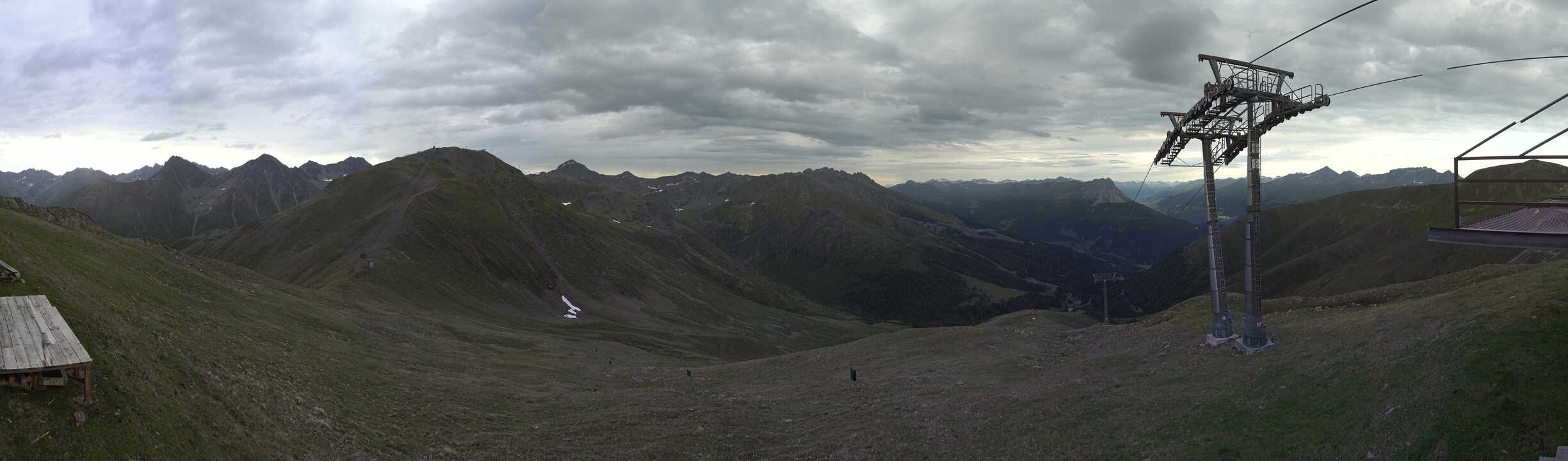Archiv Foto Webcam Panoramablick Tscheyeck