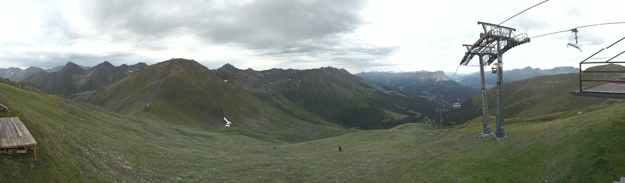 Archiv Foto Webcam Panoramablick Tscheyeck