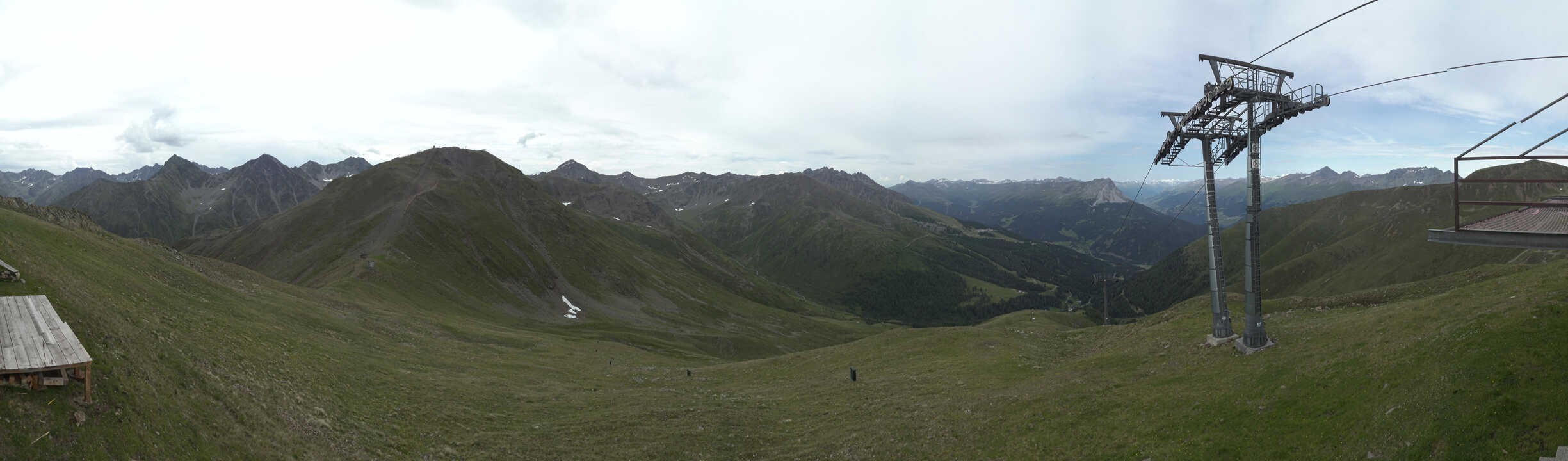 Archiv Foto Webcam Panoramablick Tscheyeck