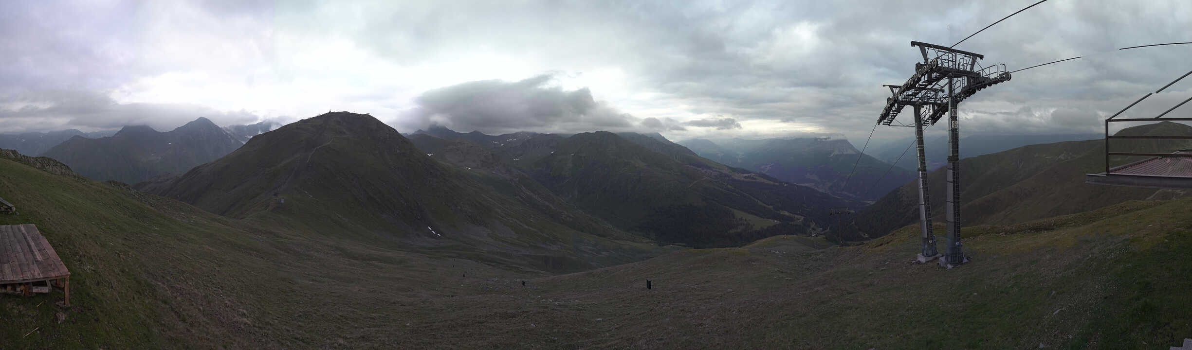 Archiv Foto Webcam Panoramablick Tscheyeck