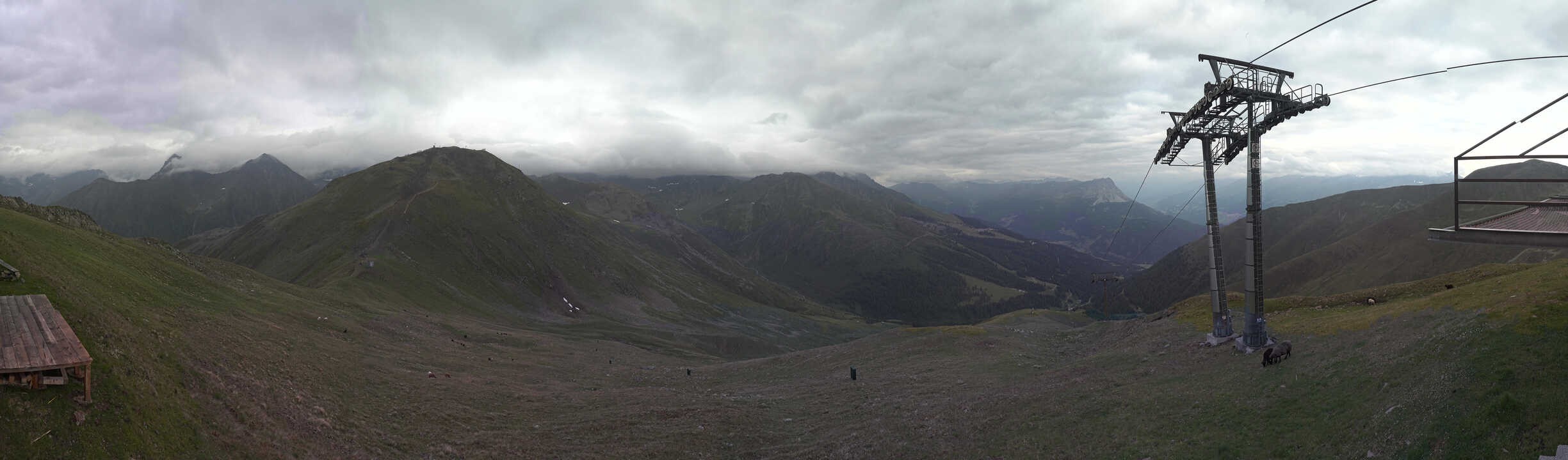 Archiv Foto Webcam Panoramablick Tscheyeck