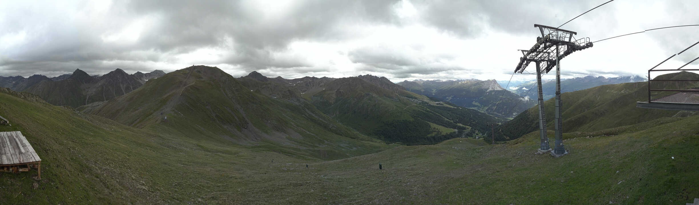 Archiv Foto Webcam Panoramablick Tscheyeck