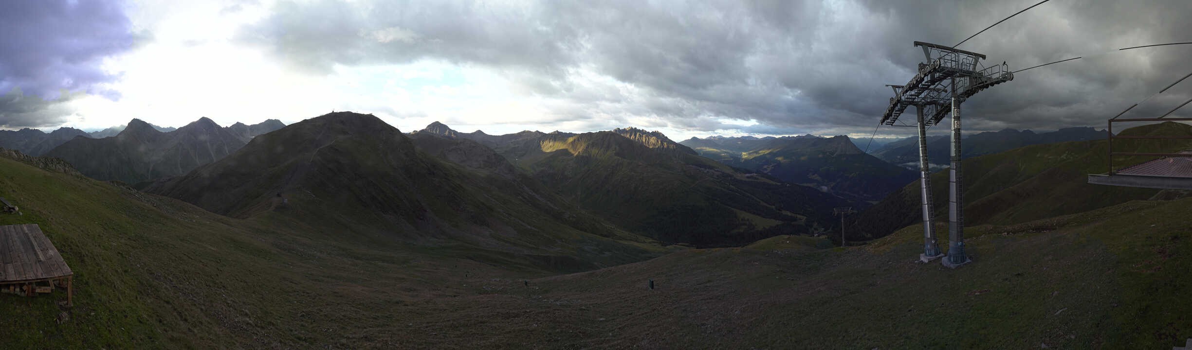 Archiv Foto Webcam Panoramablick Tscheyeck