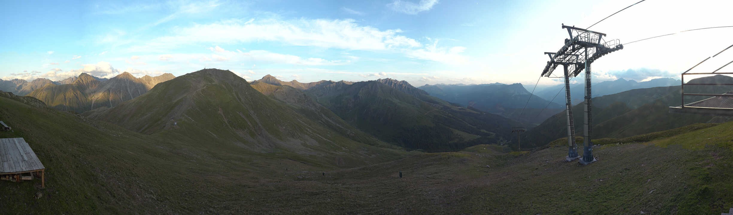 Archiv Foto Webcam Panoramablick Tscheyeck