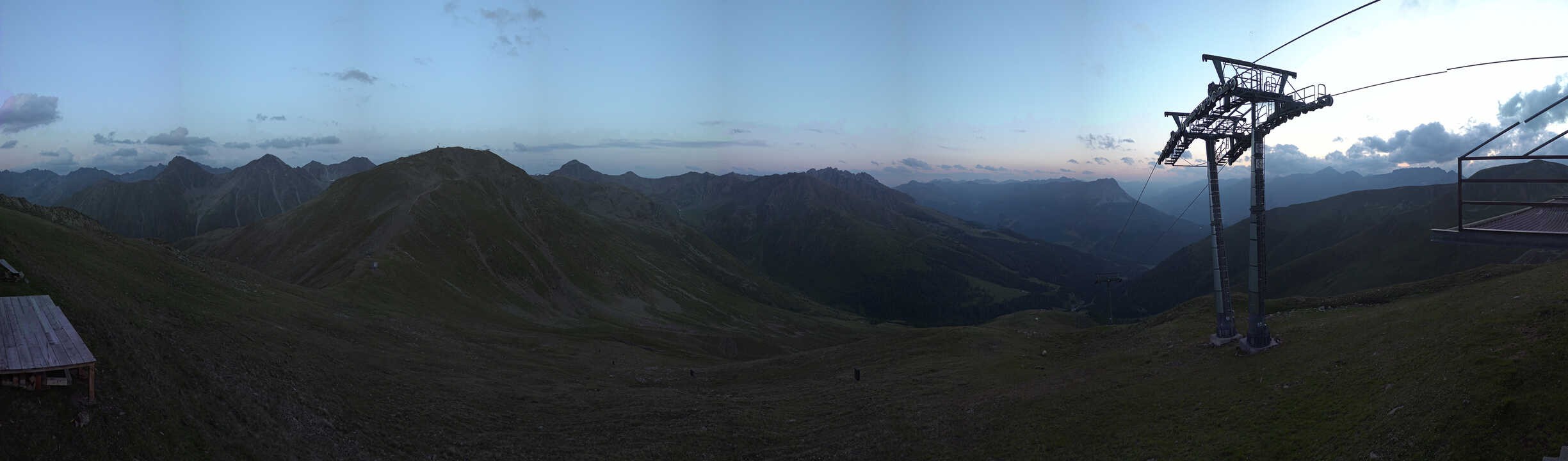 Archiv Foto Webcam Panoramablick Tscheyeck