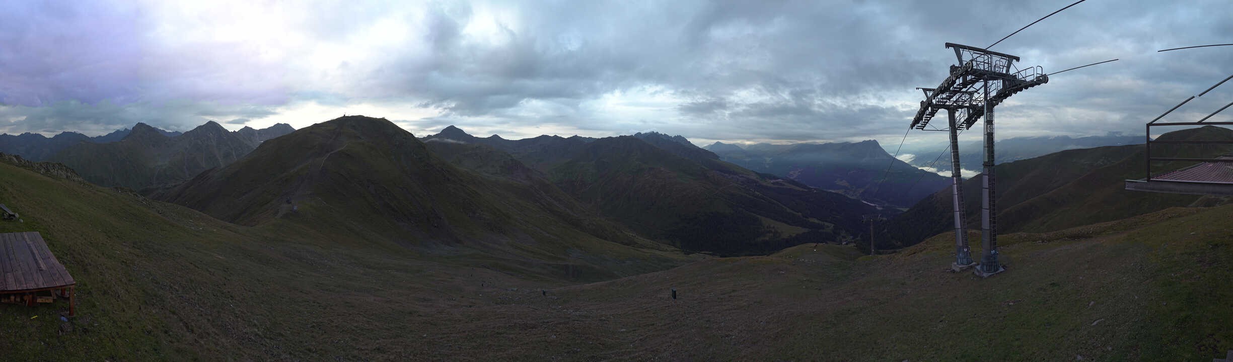 Archiv Foto Webcam Panoramablick Tscheyeck