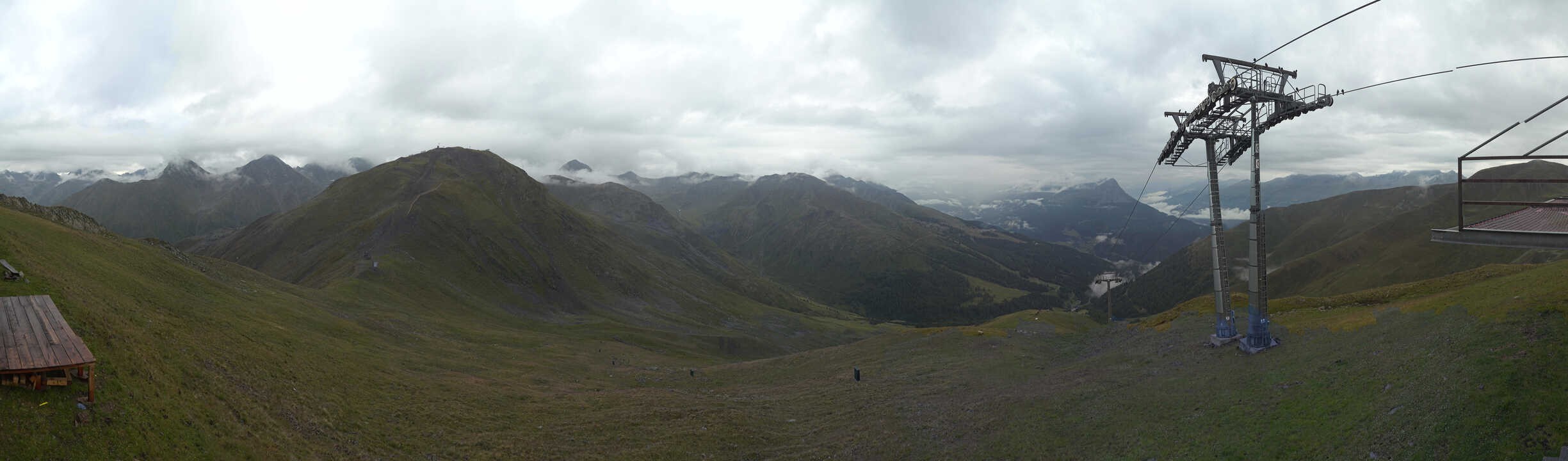 Archiv Foto Webcam Panoramablick Tscheyeck