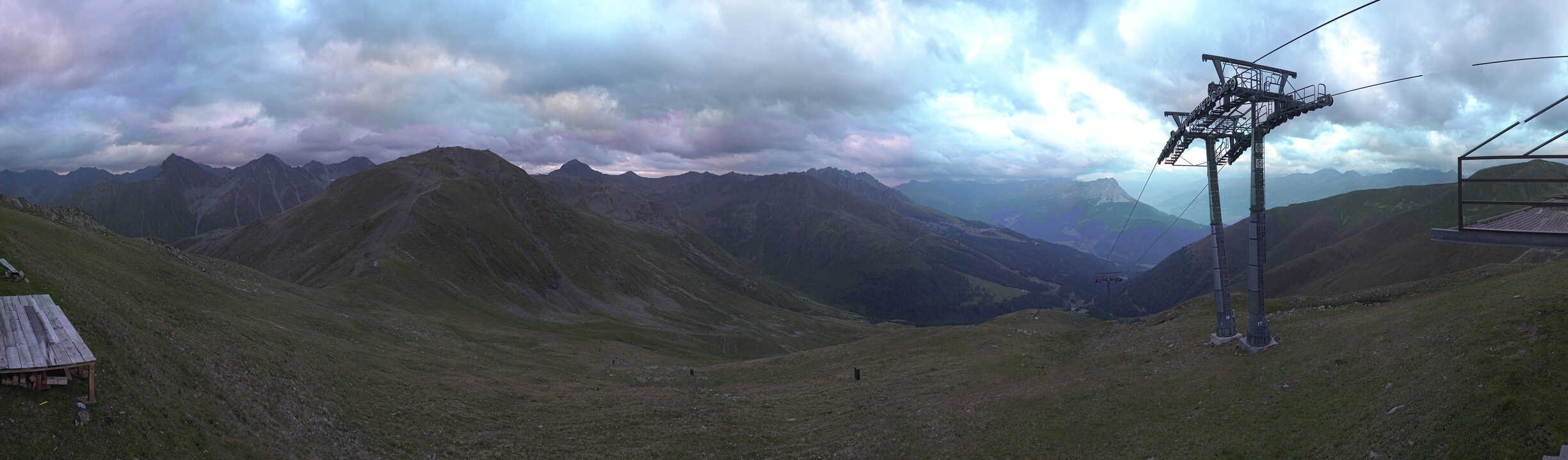 Archiv Foto Webcam Panoramablick Tscheyeck
