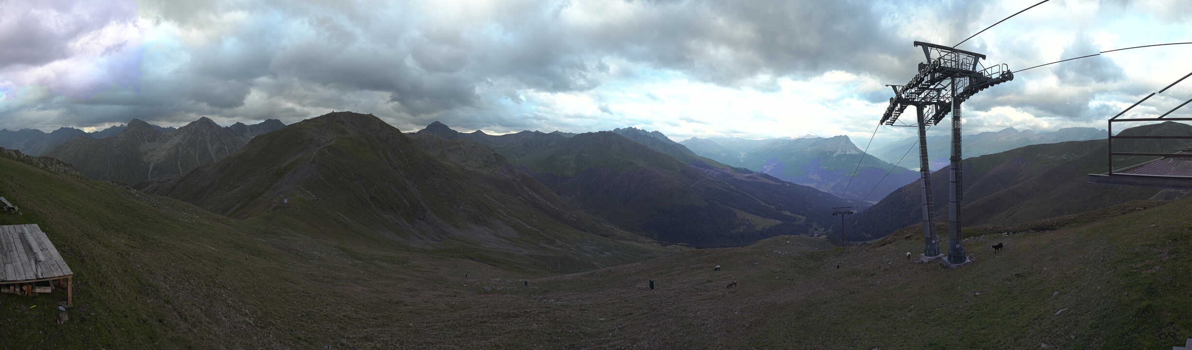 Archiv Foto Webcam Panoramablick Tscheyeck
