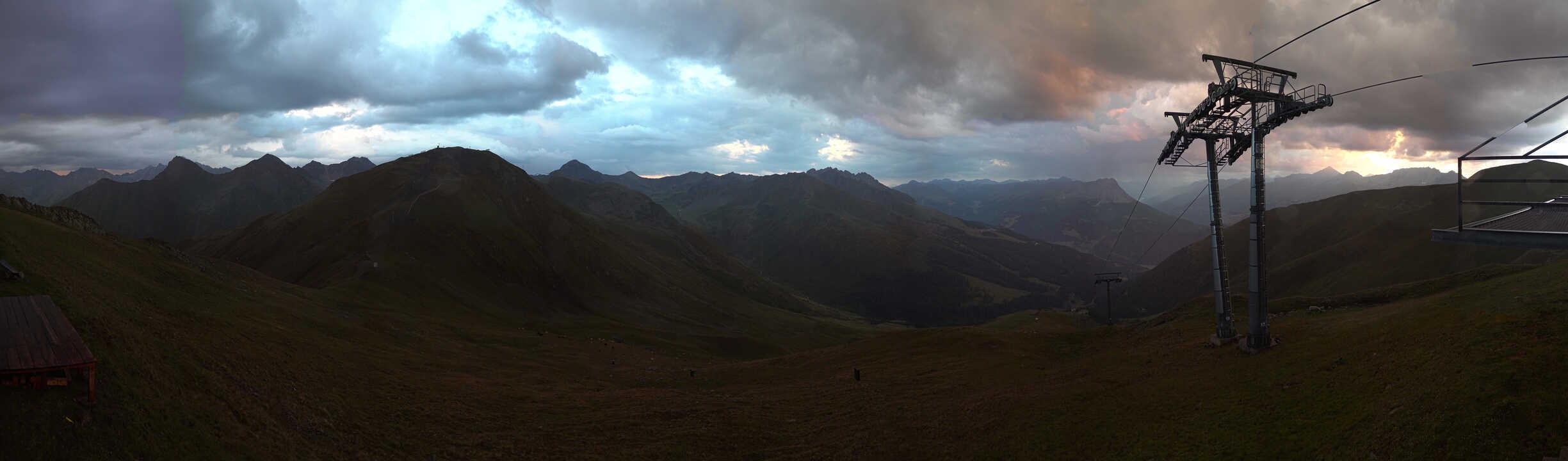 Archiv Foto Webcam Panoramablick Tscheyeck