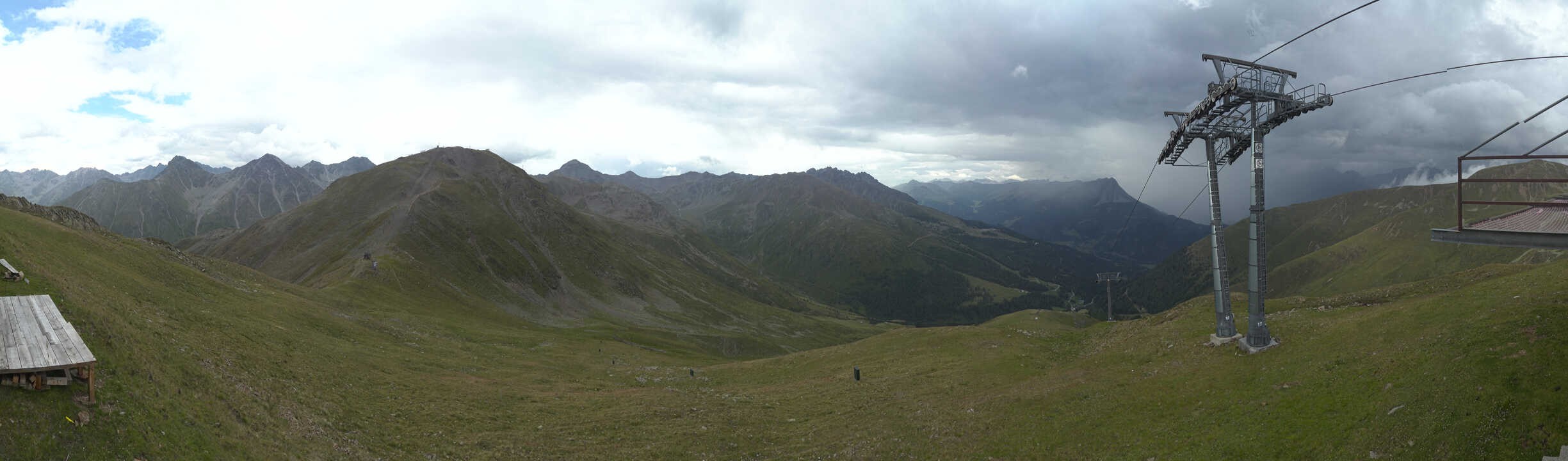 Archiv Foto Webcam Panoramablick Tscheyeck